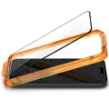 SPIGEN Black Tempered Glass screen protector for iPhone 15 Pro Max — Photo 4
