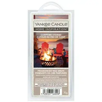 Yankee Candle Campfire Stories Fragranced Wax Melts - Vonný vosk 75.0g