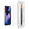 SPIGEN GLAS.TR "EZ FIT" RŪDĪTS STIKLS 2 GAB GOOGLE PIXEL 9 | 9 PRO CAURSPĪDĪGS Foto 3
