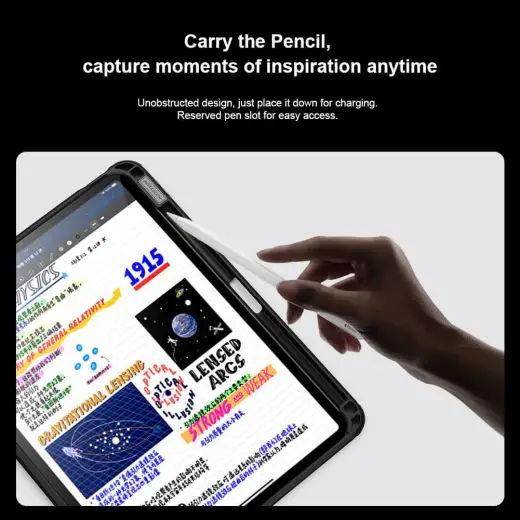 Nillkin CamShield Pad Case for iPad Pro 11 2024 Black Фото num