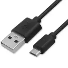 Qoltec USB A male | micro USB B male | 0.5m | BULK cable Foto 5