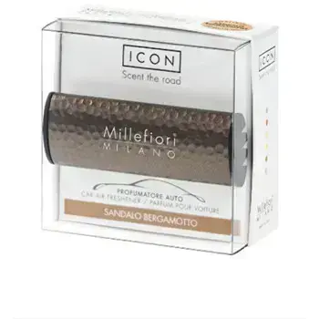 Millefiori Icon Metal Shades Car Fragrance ( Santalové dřevo a bergamot ) - Vůně do auta 47.0g