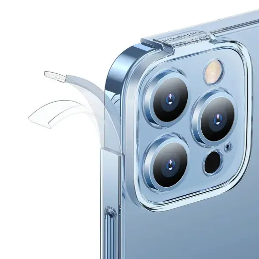 Baseus Simple caurspīdīgs maciņš iPhone 14 Pro Foto 5