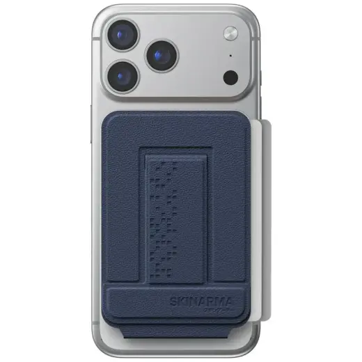 Portfel Skinarma Axis magnetyczny         składany tripod granatowy