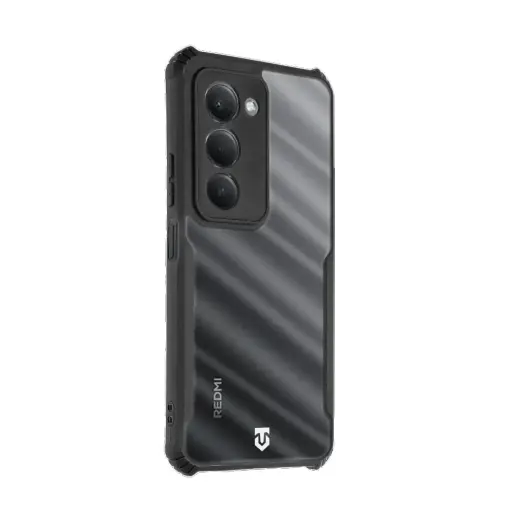 Tactical Quantum Stealth Cover for Xiaomi Redmi 15 Clear|Black