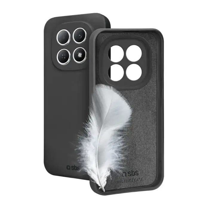 SBS Instinct Case for Xiaomi Redmi Note 15 Pro+ - Black