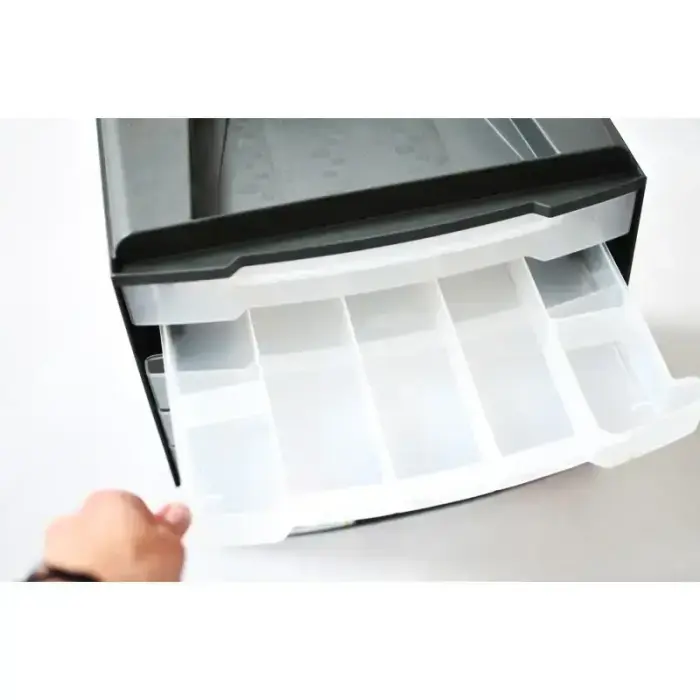 Instrumentu un sīklietu kaste ar 5 atvilknēm 29x17x27cm Foto 4