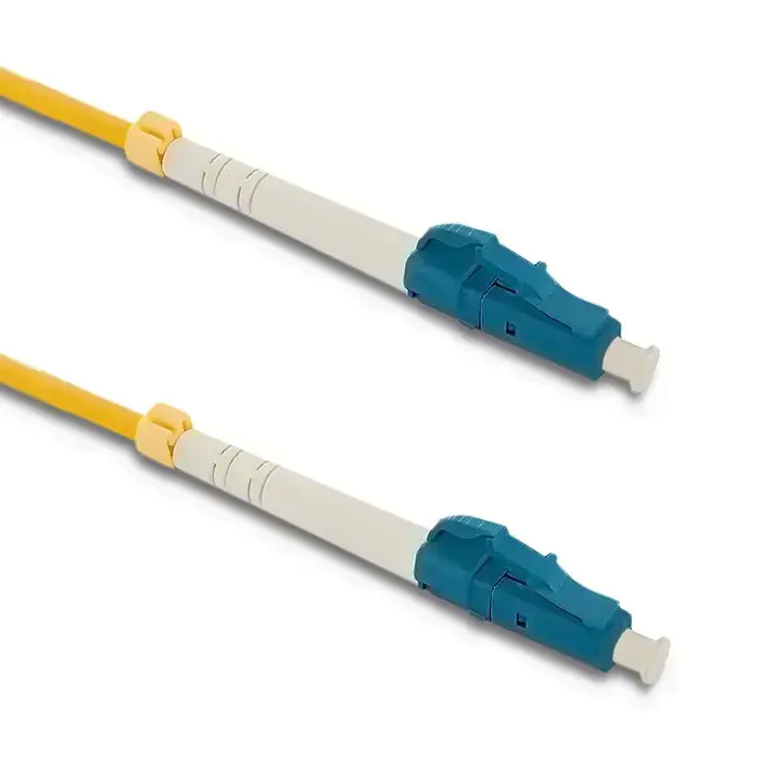 Qoltec Patchcord fiber optic LC/UPC - LC/UPC | Singlemode | 9/125 | G652D | Simplex | 0.5m