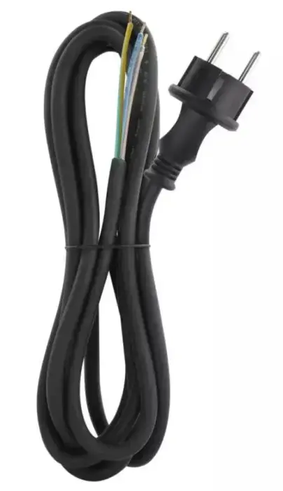 FLEXO RUBBER 3×1.5MM BLACK 5M