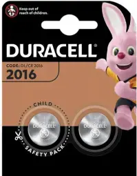 DURACELL DL2016 BLISTER PACK 2PCS.
