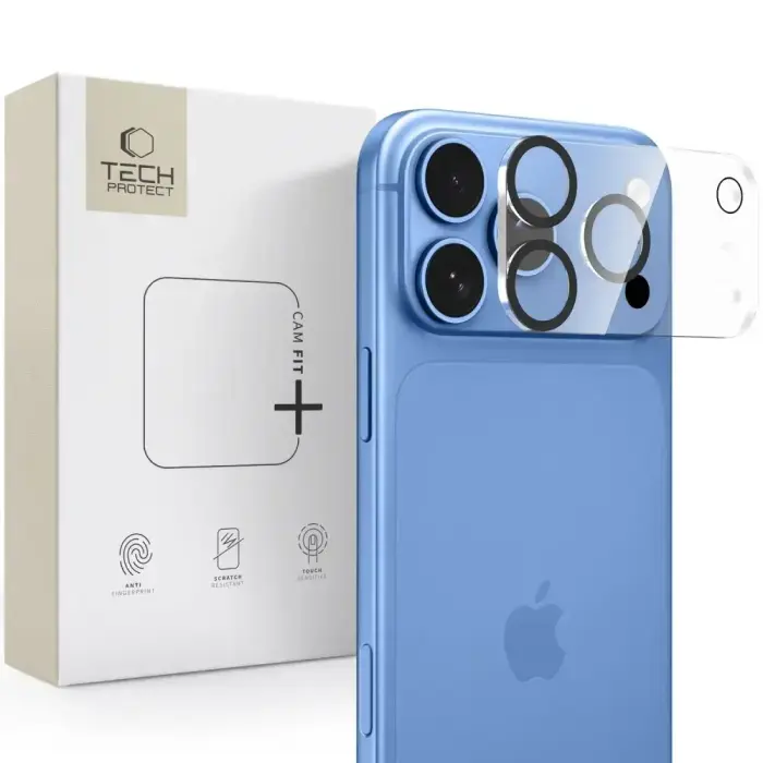 Tech-Protect Cam Fit+ camera lens protector for iPhone 18 Pro Max