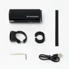 Wozinsky Front Bike Light + USB-C Cable (3000 lm) - Black — Foto 3