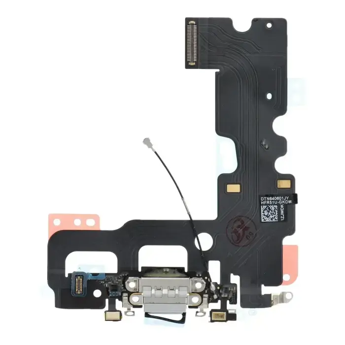 Charging flex USB for IPHONE 7G black OEM