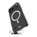 Puro Impact Clear D3O TPU+PC Case Compatible with MagSafe for iPhone 17 Pro Max - Transparent Foto 1