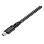 Wireless network card WiFi4 Hoco for USB A HI32 black Foto 13