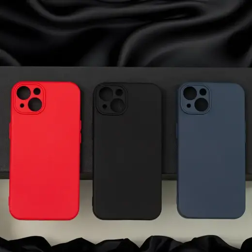 Silicon case for Xiaomi 14T Pro black Фото num