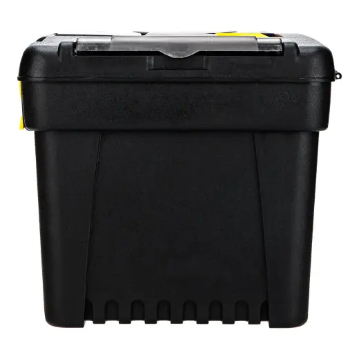Plastic Tool Box Deli Tools EDL432417, 15'' (yellow) Foto 3