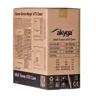 Case Midi ATX Akyga AK995BK 2x USB 2.0 black w|o PSU Foto 8