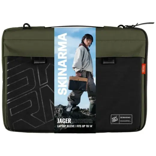 Laptop Sleeve Skinarma Jager 14" olive Foto 5