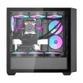 Darkflash DS900WD computer case (black) + 4 fans — Foto 5