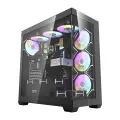 Darkflash DS900 computer case (black) + 7 ARGB fans — Foto 1