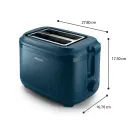 PHILIPS 3000. Sērijas Basic tosteris, 900W, zils — Foto 5