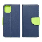 FANCY Book case for XIAOMI Redmi Note 13 Pro 4G navy / lime — Foto 3