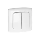 Switch with 2 channels and radio transmitter, used for wireless control of flush-mounted switches and sockets (OR-SH-1751) Foto 3
