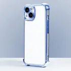 Anti Shock Chrome case for iPhone 12 6,1" blue Фото num