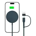 TECH-PROTECT QI15W-A44 MAGNETIC MAGSAFE WIRELESS CHARGER NAVY BLUE Foto 2