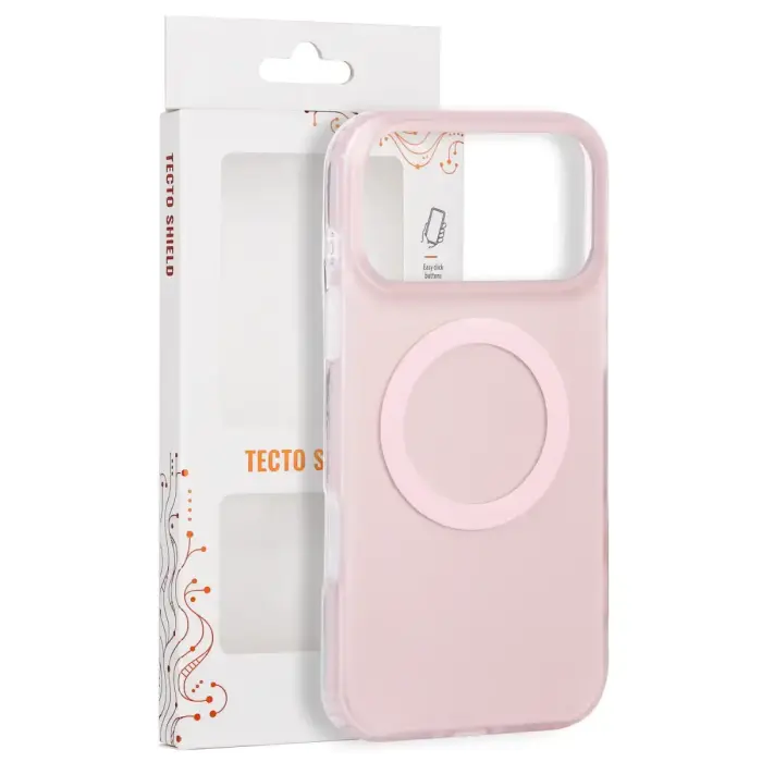Tecto Shield Mistiq Mag case for iPhone 17 Pro Max 6,9" / 18 Pro Max 6,9" pink