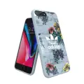 Adidas Floral Case Пластмассовый чехол для Apple iPhone X | XS Синий (EU Blister) — Фото 2
