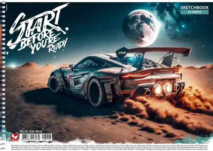 Zīmēšanas bloks, 30 loksnes Foto 6