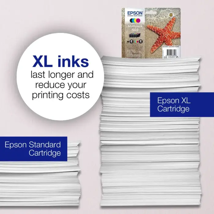 Epson Ink 603 / C13T03U44010 Yellow Standard