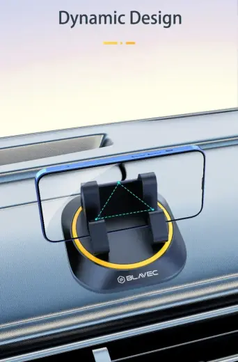 Blavec Car holder BH-10 to dashboard (BH10-DB) black Foto 3