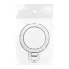 Phone stand CIRCLE - stick-on - silver — Фото 2