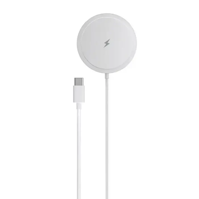 Wireless charger BLUE STAR Charing Pad 15w compatible with MagSafe white Foto 2