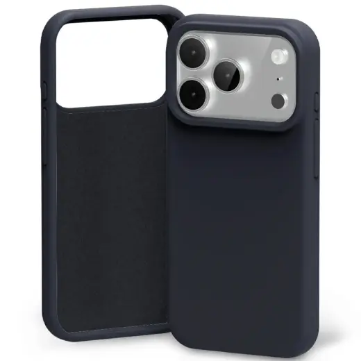 Mercury Silicone чехол для телефона iPhone 17 Pro синий