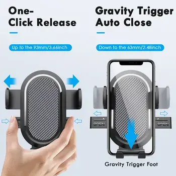 Blavec Car holder BH-08 to windshield | dashboard (BH08-WSB) black (damaged packaging) Foto 9