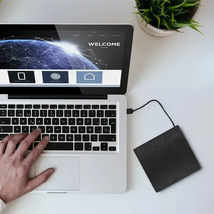 Qoltec External DVD-RW recorder |USB 3:0|Black Foto 7