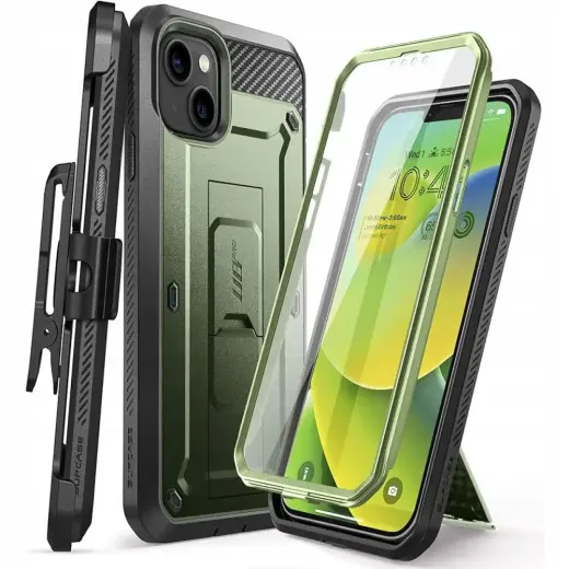 Supcase Unicorn Beetle Pro case for iPhone 14 Plus green Photo