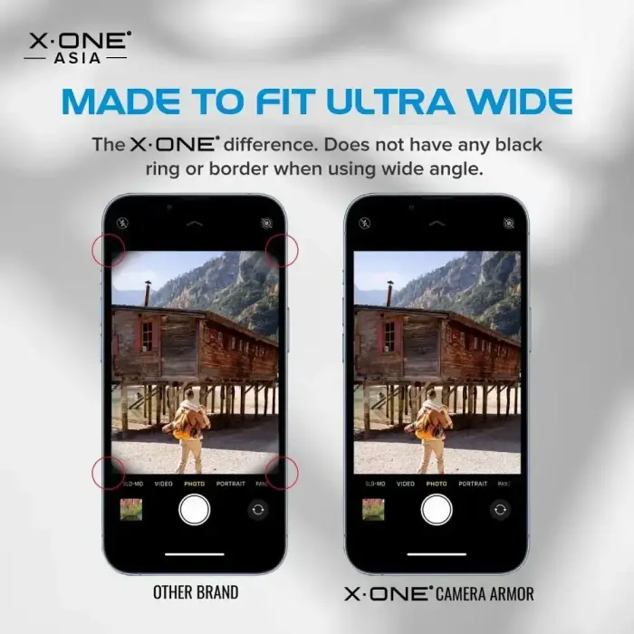 X-ONE Sapphire Camera Armor - for Samsung Galaxy S23/S23 Plus - silver Фото num