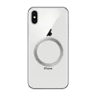 Universal round plate / magnet ring compatible with MagSafe silver  Foto 1