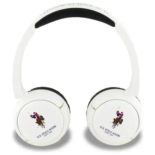 US Polo słuchawki nauszne Bluetooth       USHPV6PUNH biały|white DH Color Logo Фото num
