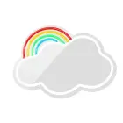 Neon MIRROR LED CLOUD multicolor FMNE05 Forever Light — Foto 2