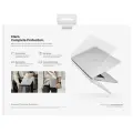 UNIQ etui Claro MacBook Air 13 (2022) przezroczysty|dove matte clear Foto 4