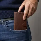 Smart Luxe leather case for Honor Magic 8 Lite brown — Foto 9