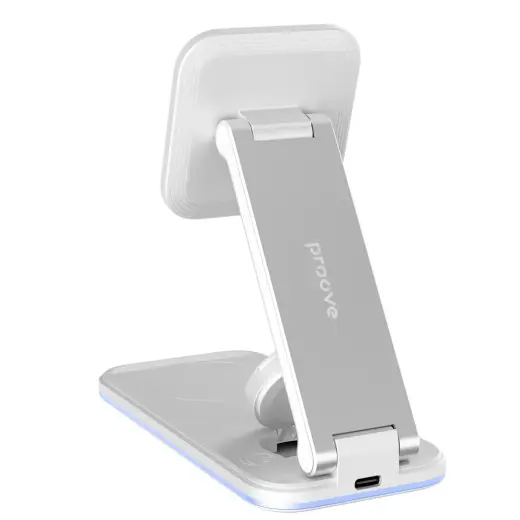 Proove wireless charger Energy Fold 3 in 1 white Фото num