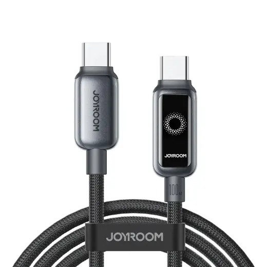 Joyroom S-A55 StarFlight cable 100W USB-C - USB-C 1.2m - black
