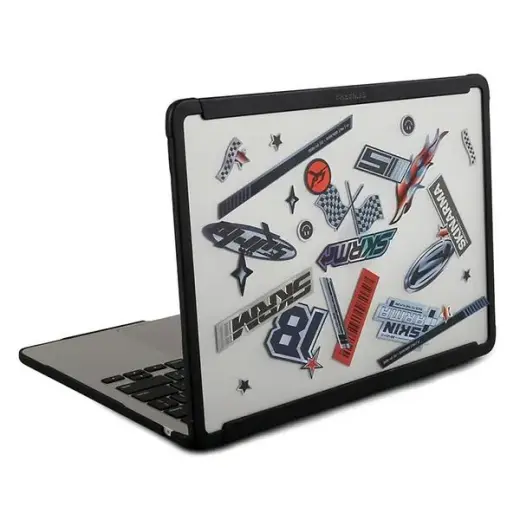 Skinarma case Henko MacBook Air 13" (M3-M2) frost clear Foto 1